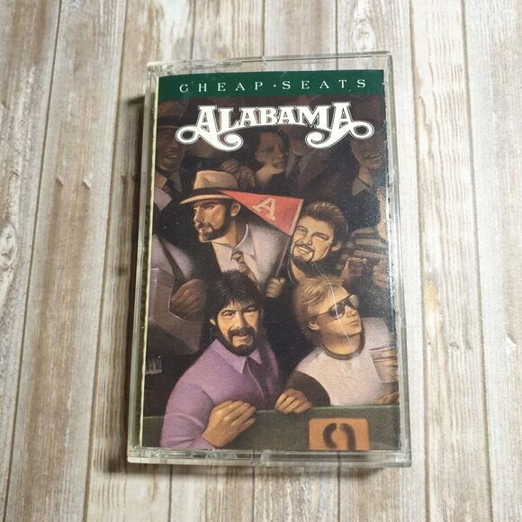 Alabama Cheap Seats 1993 Country Music Cassette Tape Album RCA Vintage Cowboy - Picture 1 of 3